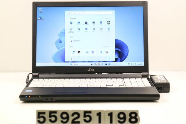 富士通 LIFEBOOK A579/B Celeron 4205U 1.8GHz/8GB/128GB(SSD)/15.6W/FWXGA(1366x768)/Win11 【中古】