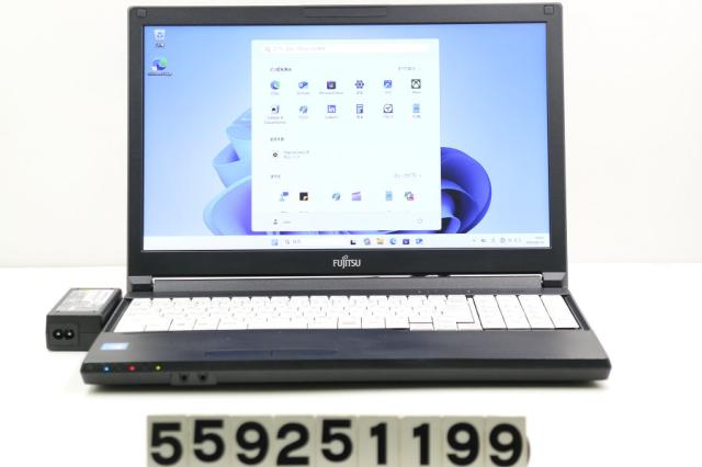 富士通 LIFEBOOK A579/B Celeron 4205U 1.8GHz/8GB/128GB(SSD)/15.6W/FWXGA(1366x768)/Win11 【中古】