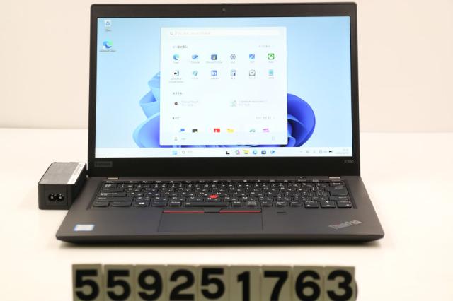 Lenovo ThinkPad X390 Core i5 8365U 1.6GHz/16GB/256GB(SSD)/13.3W/FHD(1920x1080)/Win11 【中古】