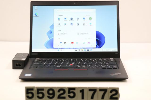 Lenovo ThinkPad X390 Core i5 8365U 1.6GHz/16GB/256GB(SSD)/13.3W/FHD(1920x1080)/Win11 【中古】
