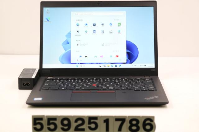 Lenovo ThinkPad X390 Core i5 8365U 1.6GHz/16GB/256GB(SSD)/13.3W/FHD(1920x1080)/Win11 【中古】