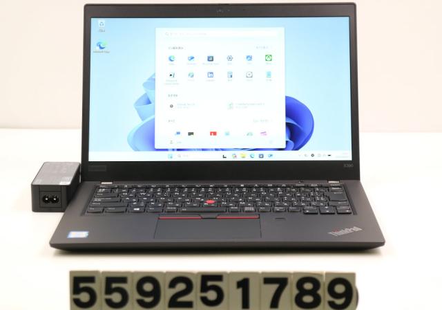 Lenovo ThinkPad X390 Core i5 8365U 1.6GHz/16GB/256GB(SSD)/13.3W/FHD(1920x1080)/Win11 【中古】