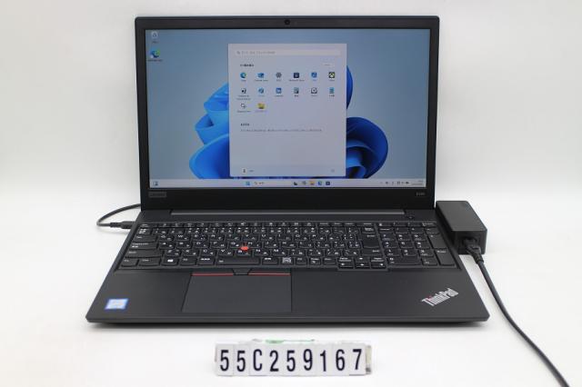 Lenovo ThinkPad E590 Core i5 8265U 1.6GHz/8GB/128GB(SSD)/15.6W/FHD(1920x1080)/Win11 【中古】