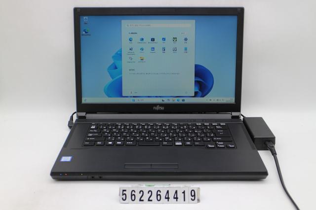富士通 LIFEBOOK A579/C Core i3 8145U 2.1GHz/8GB/256GB(SSD)/DVD/15.6W/FWXGA(1366x768)/Win11 【中古】