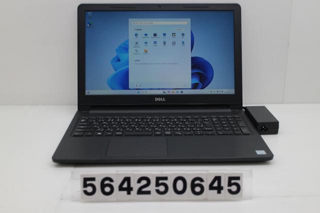 DELL Vostro 3578 Core i5 8250U 1.6GHz/8GB/256GB(SSD)/Multi/15.6W/FHD(1920x1080)/Win11 【中古】