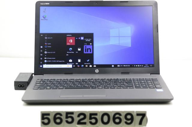 hp 250 G7 Core i3 7020U 2.3GHz/8GB/256GB(SSD)/Multi/15.6W/FWXGA(1366x768)/Win10 【中古】