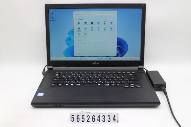富士通 LIFEBOOK A579/C Core i3 8145U 2.1GHz/8GB/256GB(SSD)/DVD/15.6W/FWXGA(1366x768)/Win11 【中古】