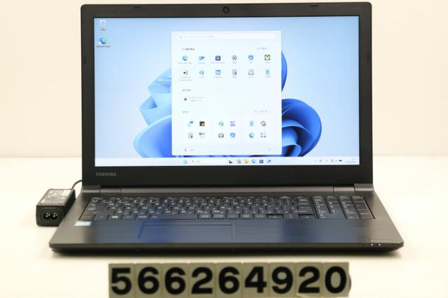 東芝 dynabook B65/DN Core i5 8350U 1.7GHz/8GB/256GB(SSD)/DVD/15.6W/FHD(1920x1080)/Win11 【中古】 34,300円