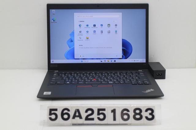 Lenovo ThinkPad T14s Gen1 Core i5 10210U 1.6GHz/8GB/256GB(SSD)/14W/FHD(1920x1080) タッチパネル/Win11 【中古】