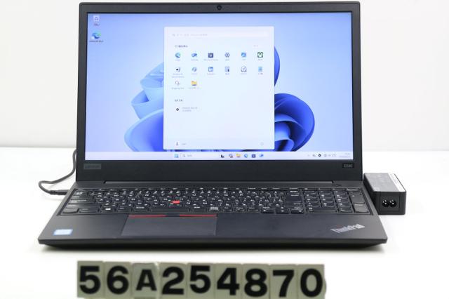 Lenovo ThinkPad E580 Core i5 8250U 1.6GHz/8GB/256GB(SSD)/15.6W/FHD(1920x1080)/Win11 【中古】