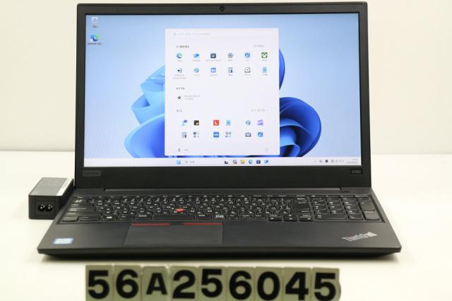 Lenovo ThinkPad E580 Core i5 8250U 1.6GHz/8GB/256GB(SSD)/15.6W/FHD(1920x1080)/Win11 【中古】