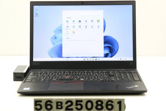 Lenovo ThinkPad E580 Core i5 8250U 1.6GHz/8GB/256GB(SSD)/15.6W/FHD(1920x1080)/Win11 【中古】