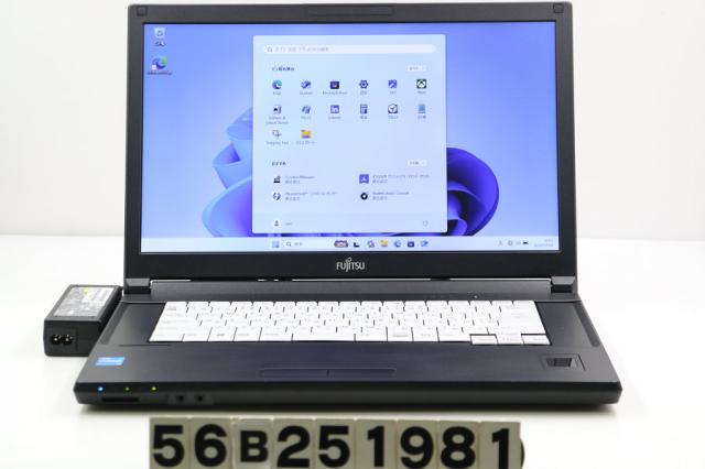 富士通 LIFEBOOK A7511/G Core i5 1145G7 2.6GHz/8GB/256GB(SSD)/DVD/15.6W/FWXGA(1366x768)/Win11 【中古】