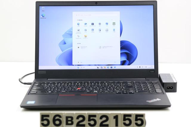 Lenovo ThinkPad E580 Core i5 8250U 1.6GHz/8GB/256GB(SSD)/15.6W/FHD(1920x1080)/Win11 【中古】