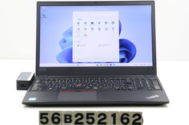 Lenovo ThinkPad E580 Core i5 8250U 1.6GHz/8GB/256GB(SSD)/15.6W/FHD(1920x1080)/Win11 【中古】