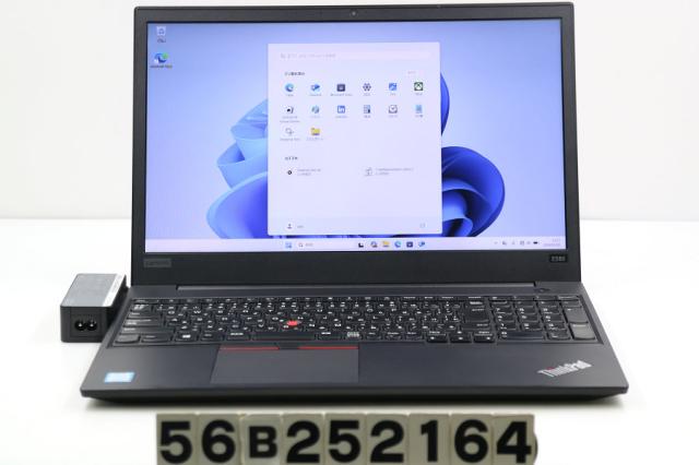 Lenovo ThinkPad E580 Core i5 8250U 1.6GHz/8GB/256GB(SSD)/15.6W/FHD(1920x1080)/Win11 【中古】