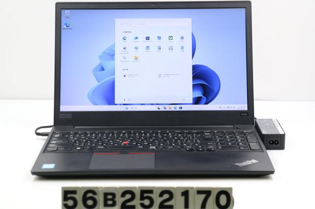 Lenovo ThinkPad E580 Core i5 8250U 1.6GHz/8GB/256GB(SSD)/15.6W/FHD(1920x1080)/Win11 【中古】