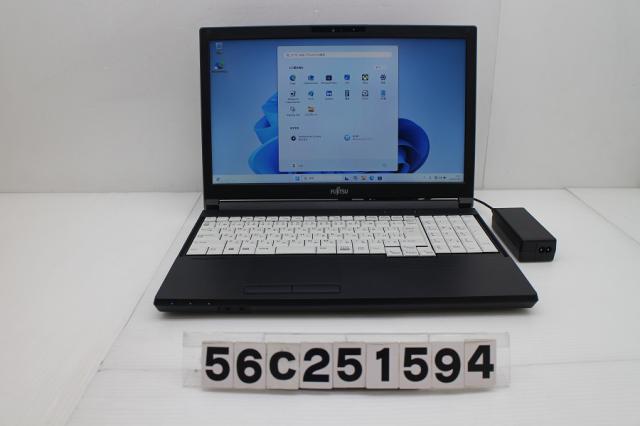 富士通 LIFEBOOK A5510/FX Core i3 10110U 2.1GHz/8GB/256GB(SSD)/Multi/15.6W/FWXGA(1366x768)/Win11 【中古】