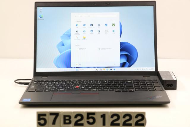 Lenovo ThinkPad L15 Gen3 Core i5 1235U 1.3GHz/8GB/256GB(SSD)/15.6W/FHD(1920x1080)/Win11 【中古】