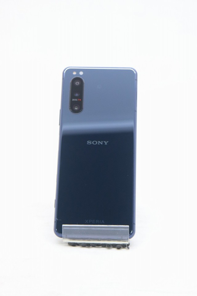 中古】Xperia 5 II 128GB ブルー A002SO SoftBankロック解除SIM