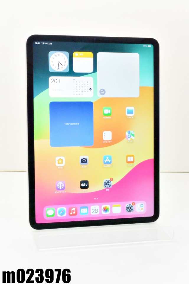 Wi-Fiモデル Apple iPad Pro 11inch(初代) Wi-Fi 512GB iPadOS17.5.1 シルバー MTXU2J/A 初期化済【中古】