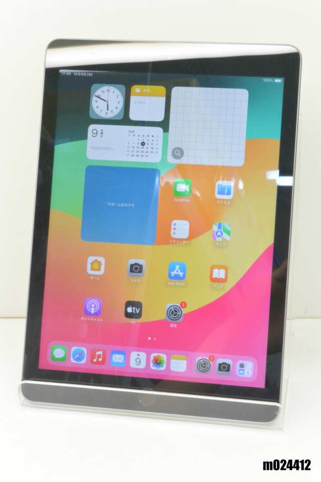 Wi-Fiモデル Apple iPad6 Wi-Fi 32GB iPadOS17.7 スペースグレイ MR7F2J/A 初期化済【中古】