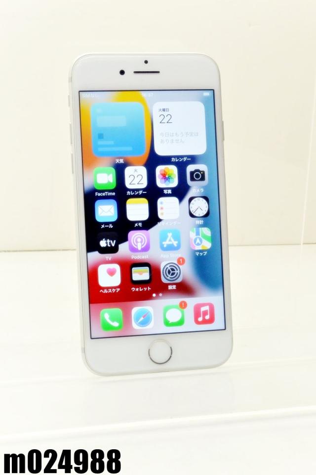 白ロム SIMフリー au SIMロック解除済 Apple iPhone7 32GB iOS15.8.3 Silver MNCF2J/A 初期化済【中古】の通販は 11,500円