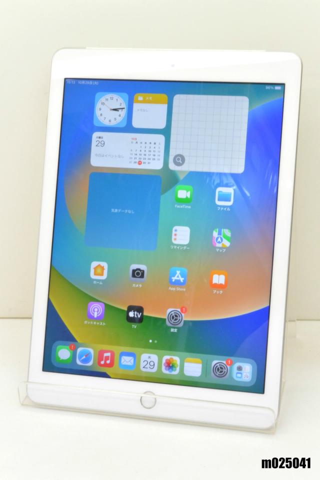 白ロム SIMフリー docomo SIMロック解除済 Apple iPad5 Wi-Fi+Cellular 32GB iPadOS16.7.10 シルバー MP1L2J/A 初期化済【中古】の通販は