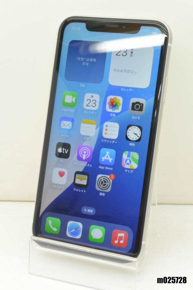 iPhone XR 64GB 白 AU版 SIMロック解除 iPhoneXR SIMフリー ブラック