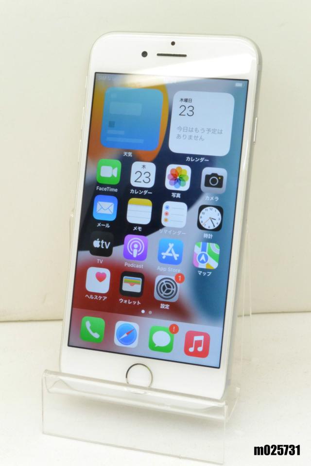 白ロム SIMフリー au SIMロック解除済 Apple iPhone7 32GB iOS15.8.3 Silver MNCF2J/A 初期化済【中古】の通販は 11,500円