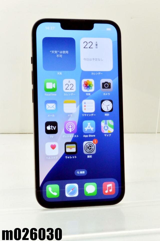 iPhone 13 128GB MLNC3J/A ドコモ SIMロックなし iPhone 13 128GB MLNC3J/A ドコモ SIMロックなし iPhone 13