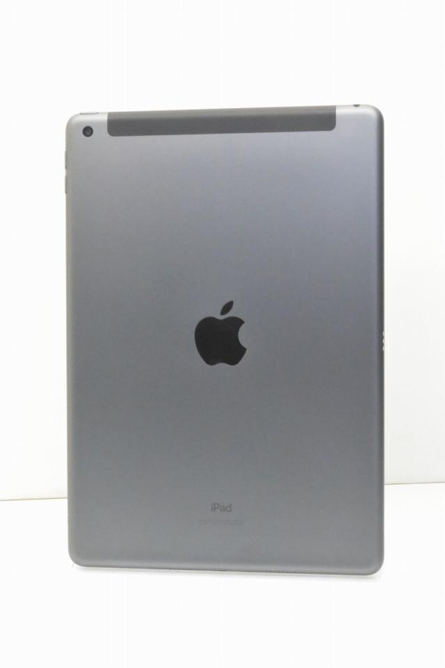 白ロム SIMフリー au SIMロック解除済 Apple iPad7 Wi-Fi+Cellular 32GB iPadOS18.5 スペースグレイ MW6A2J/A 初期化済【中古】_1