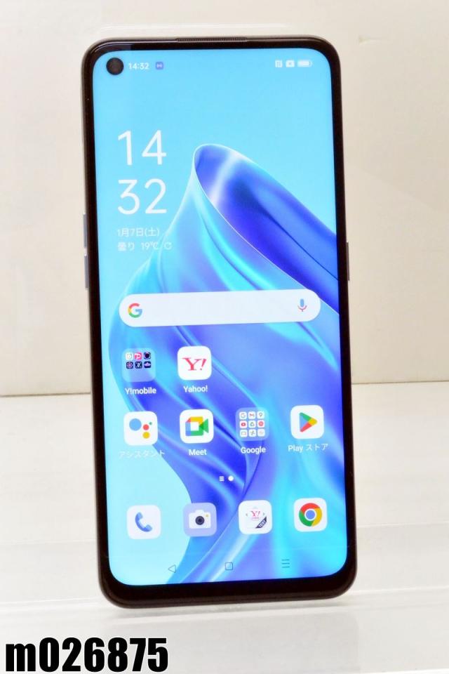 OPPO Reno5 A シルバーブラック 楽天モバイル OPPO Reno5 A 5G 本体