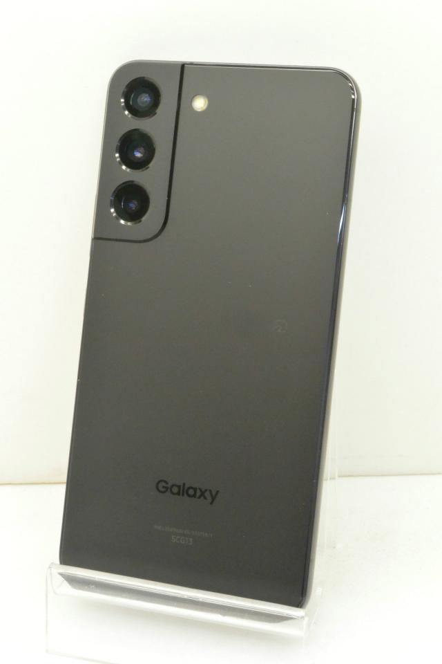 白ロム au SIMフリー SAMSUNG Galaxy S22 256GB Android14 ファントムブラック SCG13 初期化済【中古】 携帯電話本体