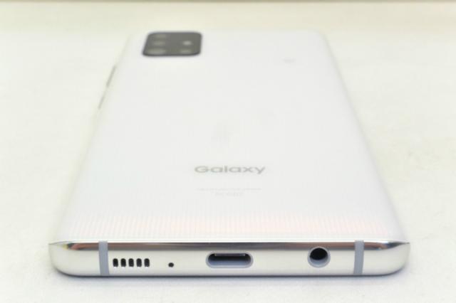 Galaxy A51 ホワイト 128GB SIMロック解除済み SIMロック解除済】au Galaxy A51 5G SCG07 プリズムブリックスホワイト