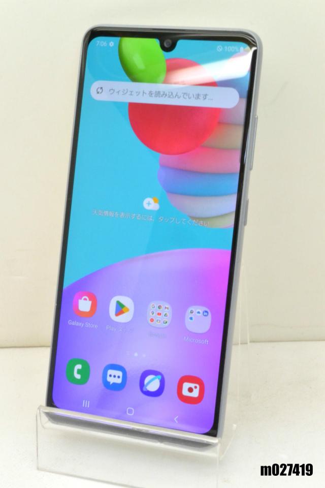 白ロム au SIMロック解除済 SAMSUNG Galaxy A41 64GB Android12