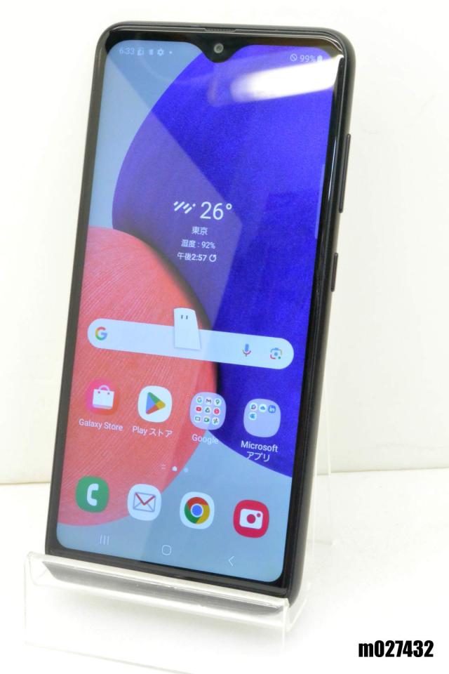 Galaxy A22 5G ブラック 64 GB docomo Galaxy A22 5G 64GB SC-56B SiM