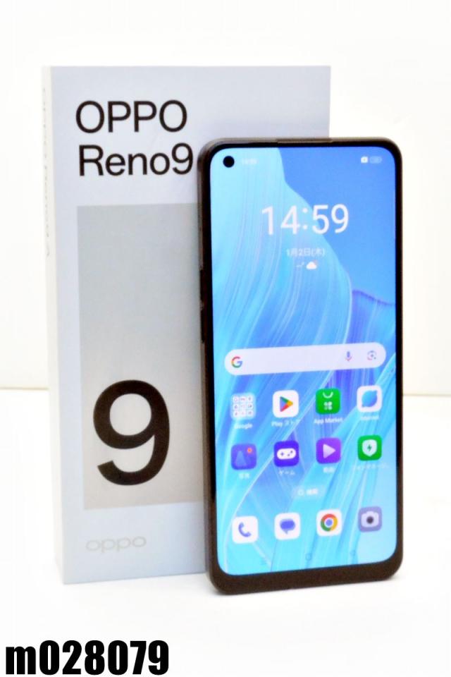 【美品】OPPO Reno9 A ナイトブラック SIMフリー おまけつき Reno 「新品・未開封品」SIMフリー OPPO Reno9 A ナイトブラックト