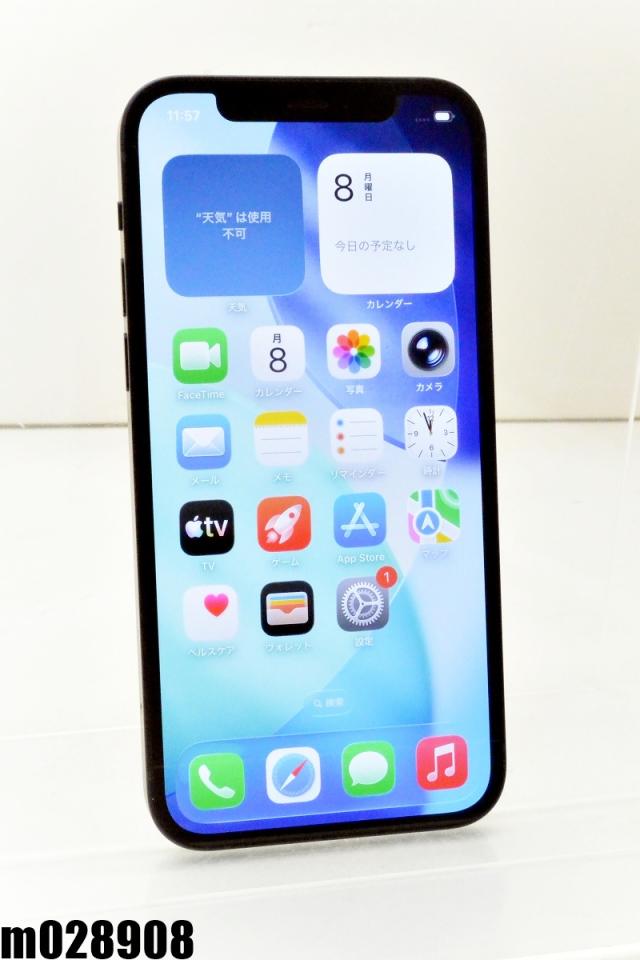 白ロム SIMフリー au SIMロック解除済 Apple iPhone12 64GB iOS26.1 