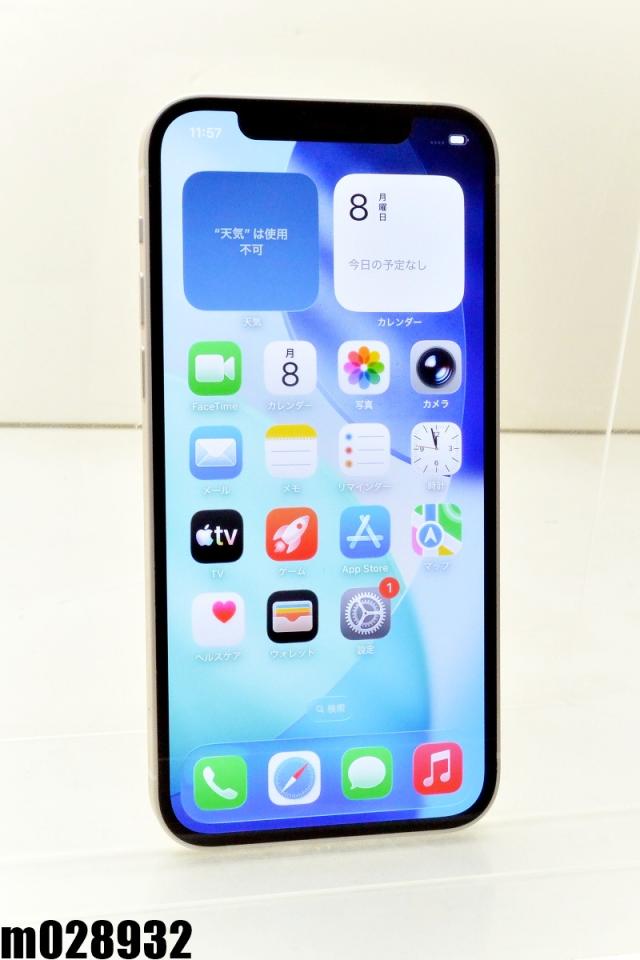 白ロム SIMフリー au SIMロック解除済 Apple iPhone12 64GB iOS26.1 