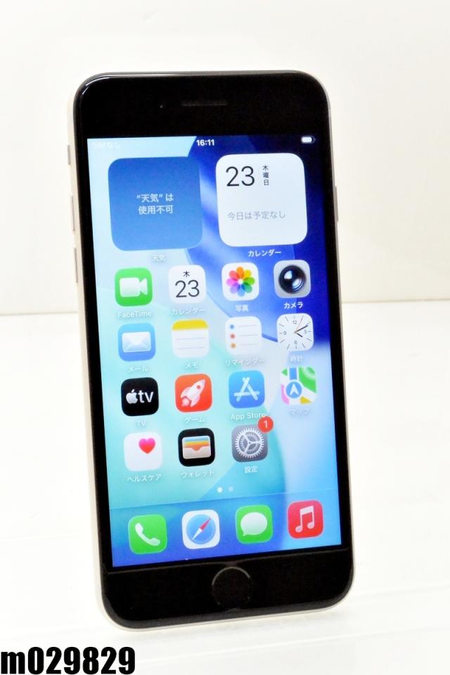 白ロム docomo SIMフリー Apple iPhoneSE(第3世代) 64GB iOS26.2.1