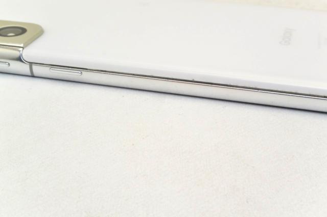 白ROM au SIM鍵を掛ける取り消す済 SAMSUNG Galaxy S21 5G 256GB Android15 ファントムホワイト SCG09 すべり出し化済【中古】