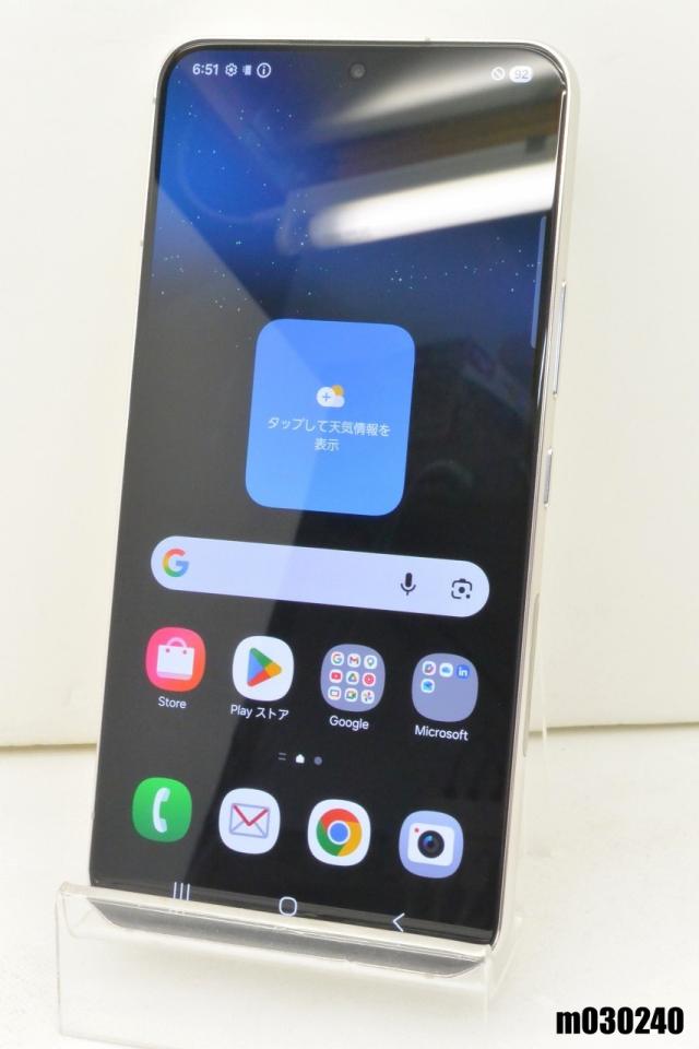 白ロム docomo SIMフリー SAMSUNG Galaxy S22 256GB Android16 ファントムホワイト SC-51C 初期化済【中古】