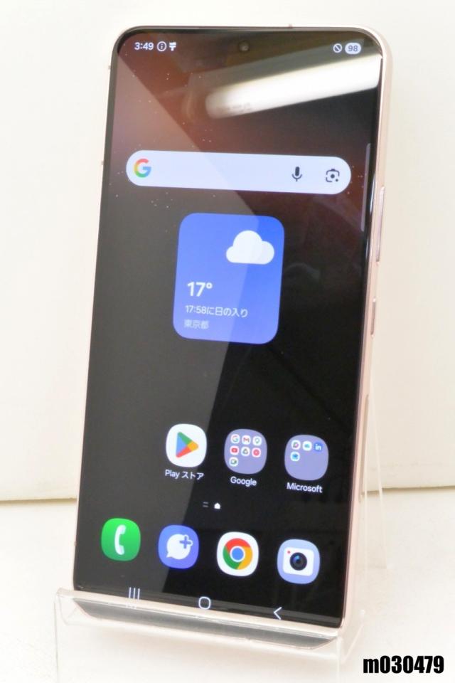 白ロム au SIMフリー SAMSUNG Galaxy S22 256GB Android16 ピンクゴールド SCG13 初期化済【中古】