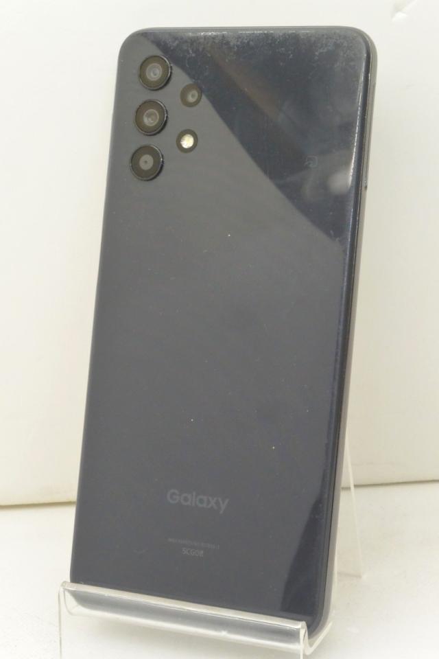 白ロム au SIMフリー SAMSUNG Galaxy A32 5G 64GB Android13 オーサムブラック SCG08 初期化済【中古】_1