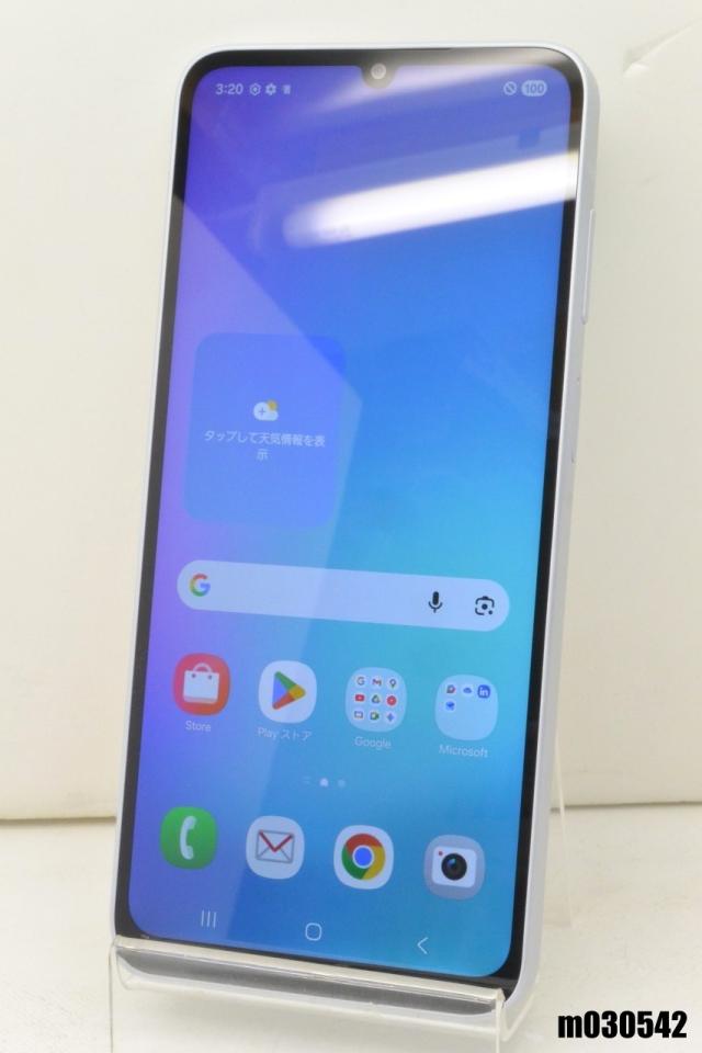 白ロム docomo SIMフリー SAMSUNG Galaxy A25 5G 64GB Android16 ライトブルー SC-53F 初期化済【中古】