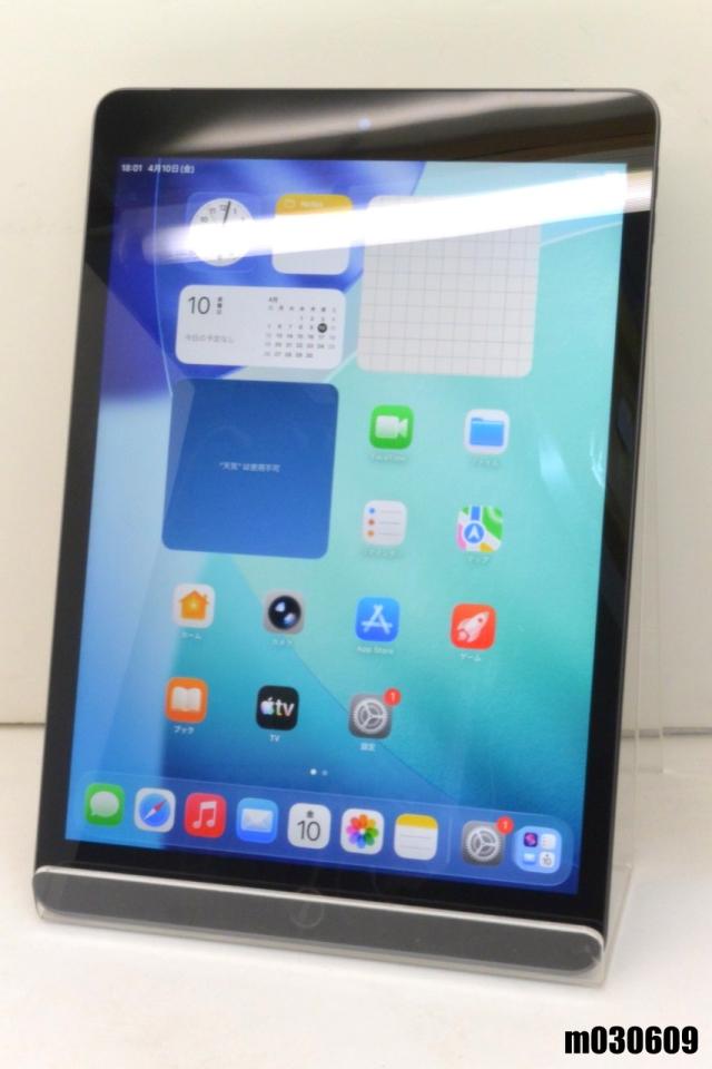 白ロム au SIMフリー Apple iPad9 Wi-Fi+Cellular 256GB iPadOS26.4 スペースグレイ MK4E3J/A 初期化済【中古】