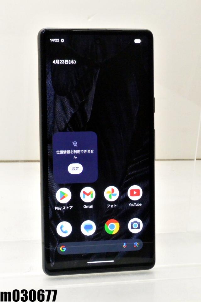 白ロム au SIMフリー Google Pixel 7a 128GB Android16 Charcoal G82U8