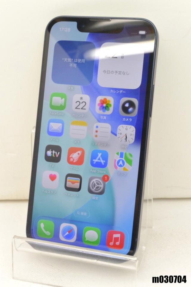 白ロム au SIMフリー Apple iPhone13 mini 128GB iOS26.4.1 Midnight MLJC3J/A 初期化済【中古】