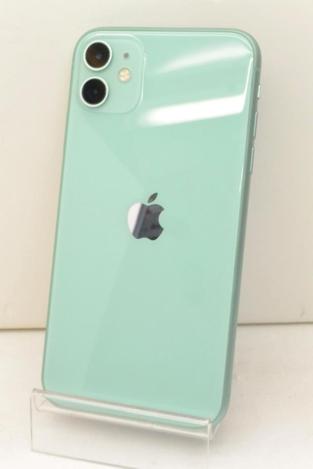 白ロム SIMフリー docomo SIMロック解除済 Apple iPhone11 64GB iOS26.4.2 グリーン MWLY2J/A 初期化済【中古】_1